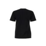 Burberry Black Cotton T-Shirt - Image 3