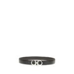 Ferragamo Black Leather Regular Belt - Image 2