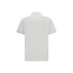 Tricou Polo Ferragamo Alb din Bumbac - imagine 2