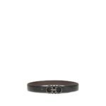 Ferragamo Black Calf Leather Bos Taurus Regular Belt - Image 2