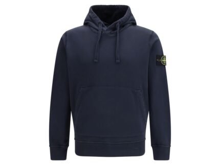 Hanorac Stone Island Albastru din Bumbac