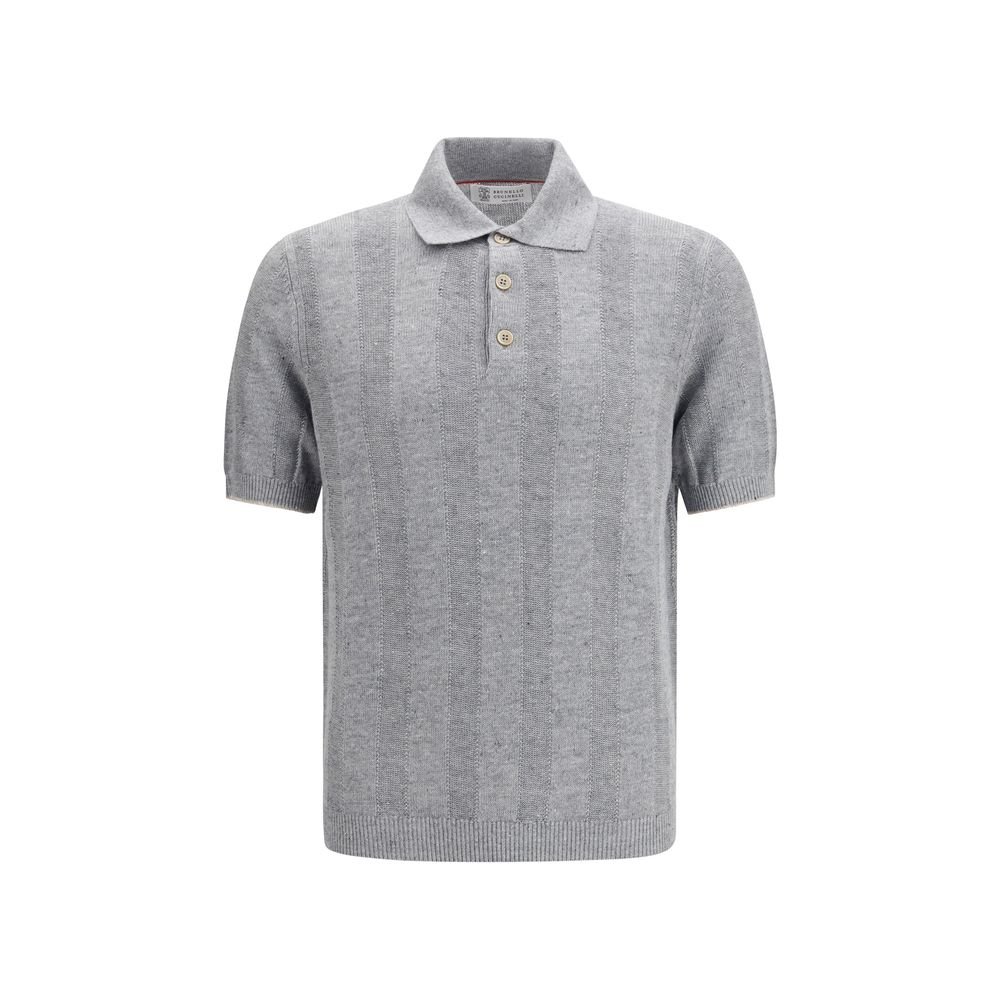 10382546.jpeg Brunello Cucinelli Gray Cotton Sweatshirt - Image 1