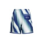 Casablanca Blue Silk Bermuda Shorts - Image 2