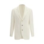 Brunello Cucinelli White Linen Blazer