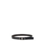 Ferragamo Black Calf Leather Bos Taurus Regular Belt - Image 2