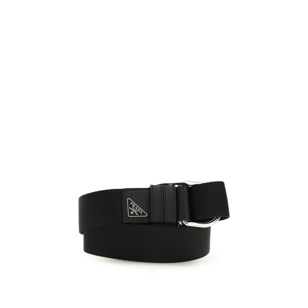 10395560.jpeg Prada Black Nylon Regular Belt - Image 1