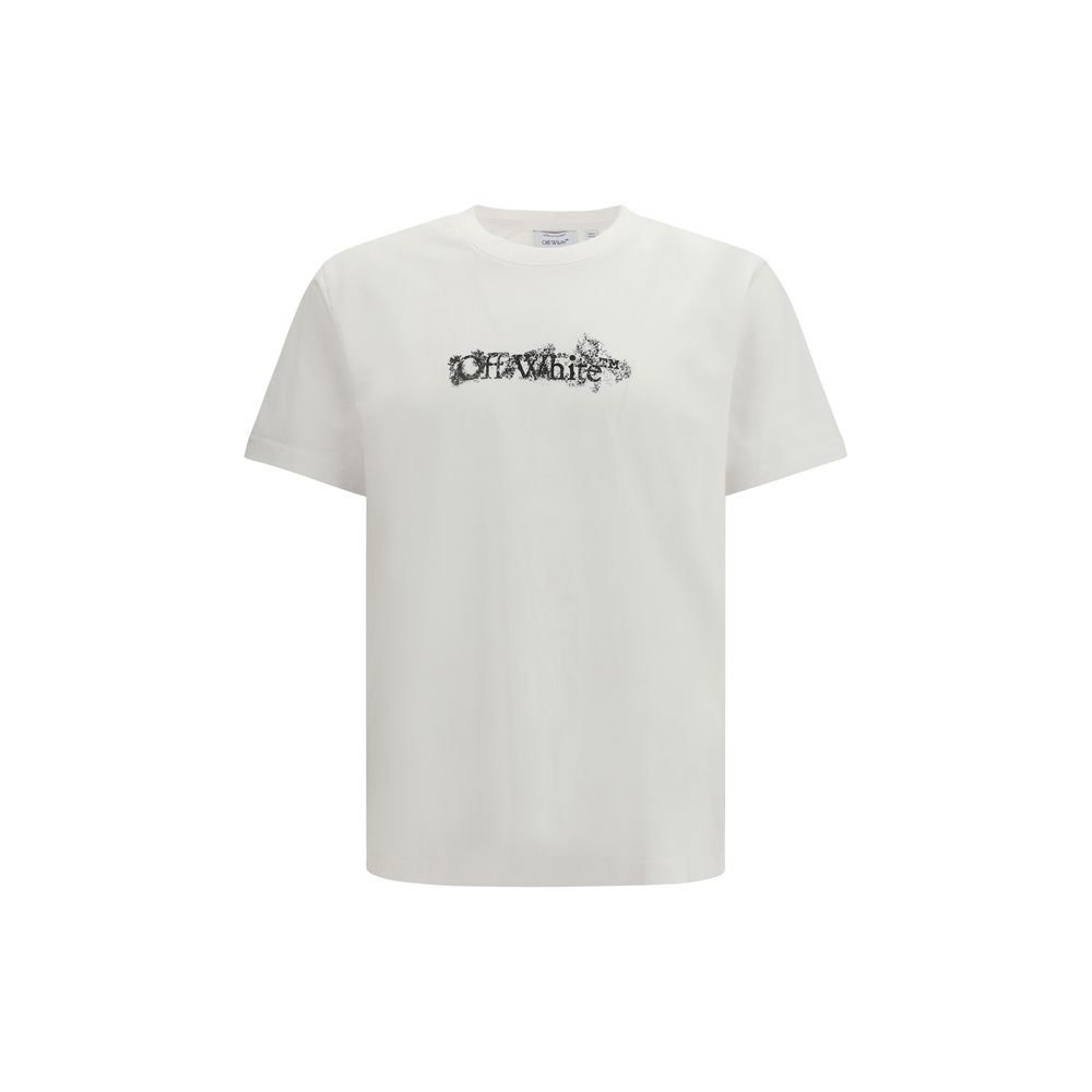 10395606.jpeg Off-White White Cotton T-Shirt - Image 1