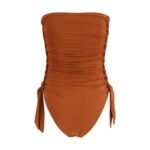 Zimmermann Brown Polyester One-Piece Swimsuit - Image 2