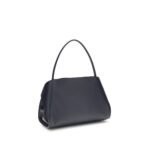 Ferragamo Blue Calf Leather Bos Taurus Shoulder Bag - Image 3