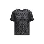 Alexander McQueen Black Polyamide T-Shirt