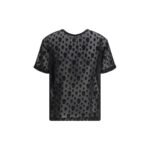 Alexander McQueen Black Polyamide T-Shirt - Image 2