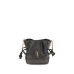 Saint Laurent Black Lamb Ovis Aries Aries Shoulder Bag