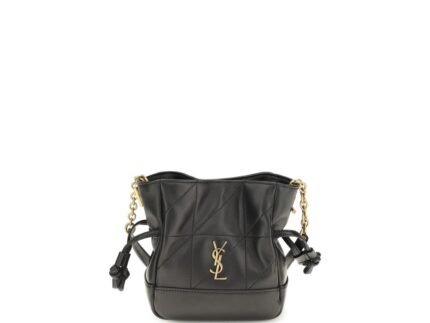 Geantă Saint Laurent Jamie mini leather Clutch Neagră din Piele