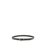 Saint Laurent Black Cotton Regular Belt - Image 2