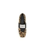Givenchy Beige Calf Leather Bos Taurus Ballet Flats - Image 4