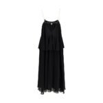 Chloé Black Silk Casual Dress - Image 2