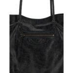 Balenciaga Black Lamb Ovis Aries Aries Shoulder Bag - Image 4