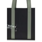 Givenchy Black Cotton Shoulder Bag - Image 4