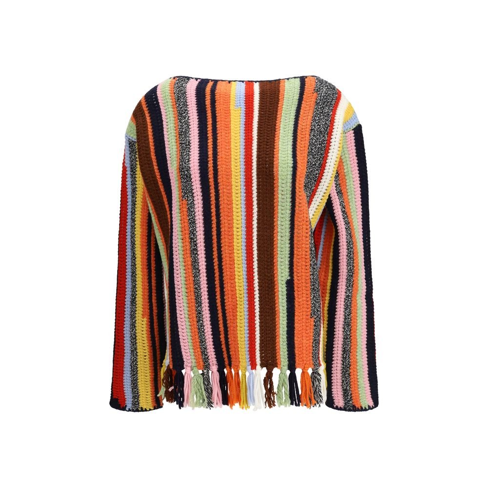 10397184.jpeg Prada Multicolor Wool Sweatshirt - Image 1