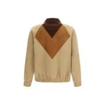 Valentino Brown Goatskin Biker Jacket - Image 2