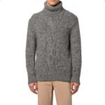 Brunello Cucinelli Gray Cashmere Sweater - Image 2
