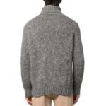 Brunello Cucinelli Gray Cashmere Sweater - Image 3