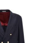Brunello Cucinelli Blue Linen Blazer - Image 3