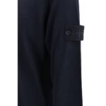 Hanorac Stone Island Albastru din Lână - imagine 3