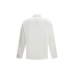 Brunello Cucinelli White Linen Dress Shirt - Image 2