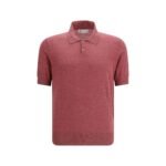 Brunello Cucinelli Multicolor Linen Polo Shirt