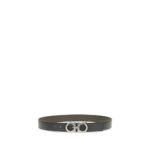 Ferragamo Black Leather Regular Belt - Image 2