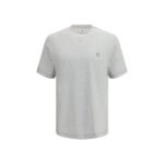 Brunello Cucinelli Gray Cotton T-Shirt
