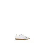 Maison Margiela White Calf Leather Bos Taurus Low Top Sneakers