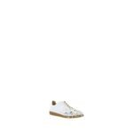 Maison Margiela White Calf Leather Bos Taurus Low Top Sneakers - Image 2