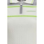 Casablanca White Viscose Polo Shirt - Image 3