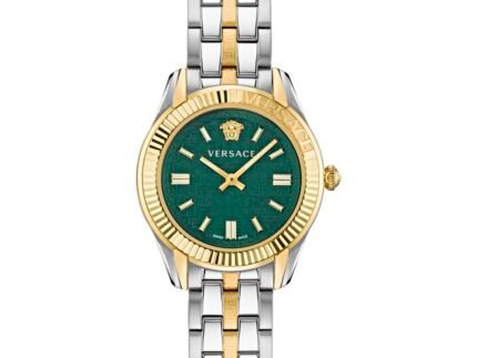 Ceas de Dressing Versace Gri din Oțel Inoxidabil