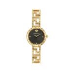 Versace Gold Stainless Steel Dress Watch