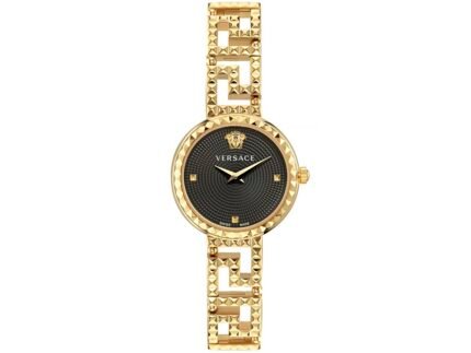 Versace Gold Stainless Steel Dress Watch