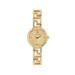 Versace Gold Stainless Steel Dress Watch