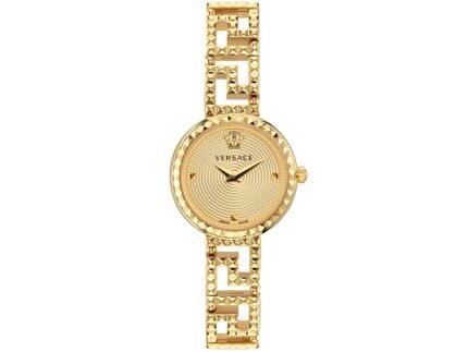 Versace Gold Stainless Steel Dress Watch