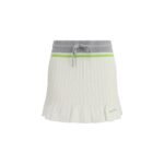 Casablanca White Cotton Mini Skirt