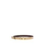 Ferragamo Beige Calf Leather Bos Taurus Regular Belt - Image 2