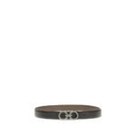 Ferragamo Blue Calf Leather Bos Taurus Regular Belt - Image 2