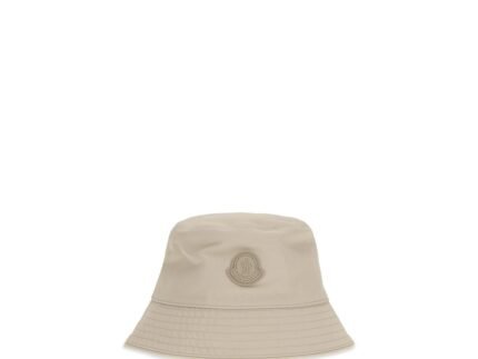 Pălărie Bucket Moncler Bej din Bumbac