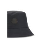 Moncler Blue Cotton Bucket Hat - Image 3