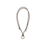 Șnur pentru Ochelari Brunello Cucinelli Maro din Piele