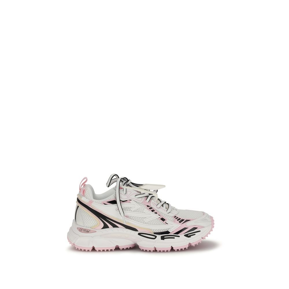 10405562.jpeg Off-White Multicolor Polyester Athletic Sneakers - Image 1