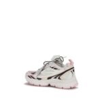 Off-White Multicolor Polyester Athletic Sneakers - Image 3