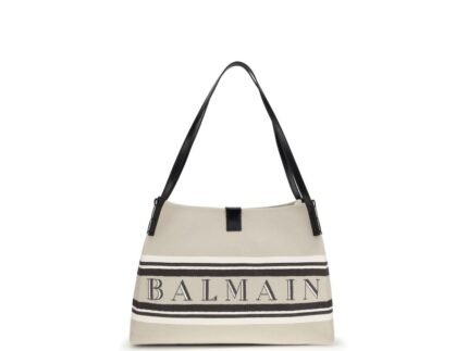 Geantă Balmain Release Shoulder Release din Bumbac