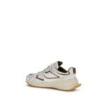 Dsquared² White Calf Leather Bos Taurus Athletic Sneakers - Image 3
